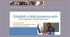 Desktop Screenshot of moneypower.africansisters.com